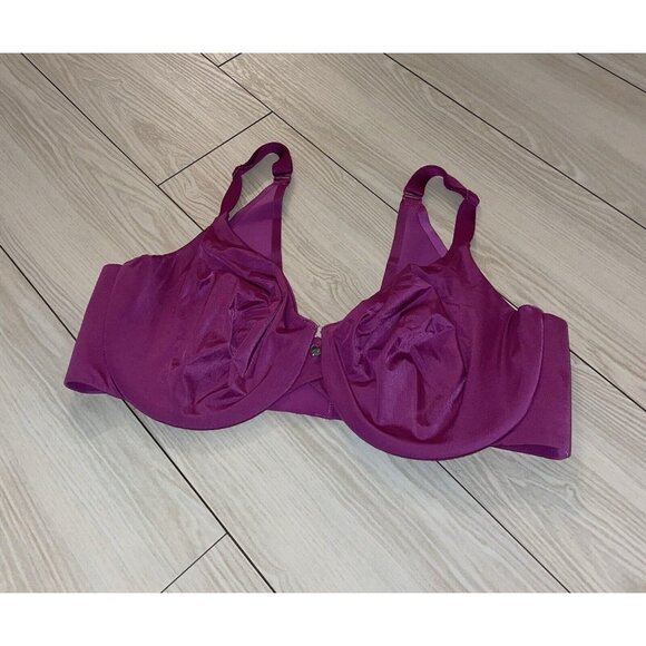 Cacique Other - Cacique Lane Bryant Unlined Bra Underwire Womens 40DD Purple